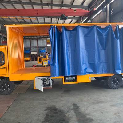 宿迁泗阳5吨电动平板货车工厂仓库货物运输车
